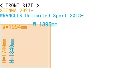 #SIENNA 2021- + WRANGLER Unlimited Sport 2018-